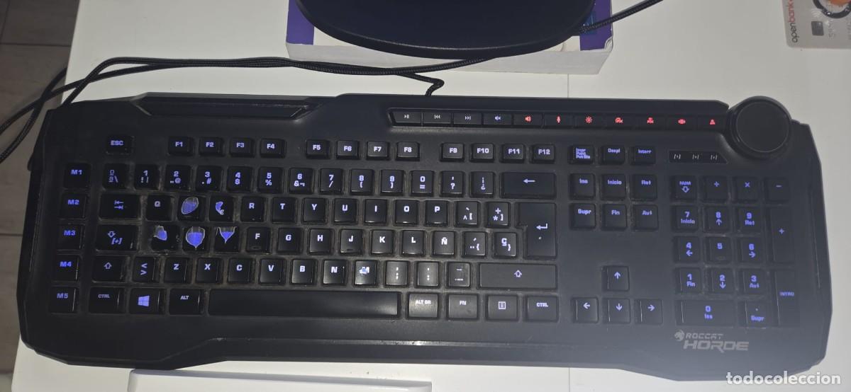 Videojuegos y consolas: Teclado Roccat Horde AIMO - Foto 2