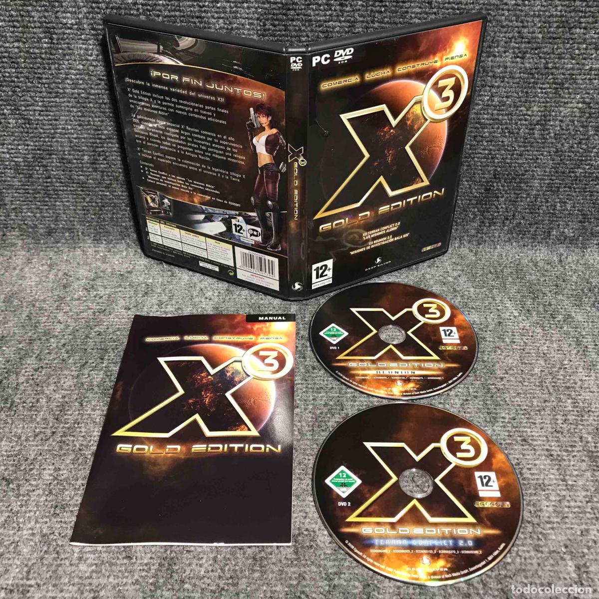 Videojuegos y consolas: X3 GOLD EDITION PC - Foto 1