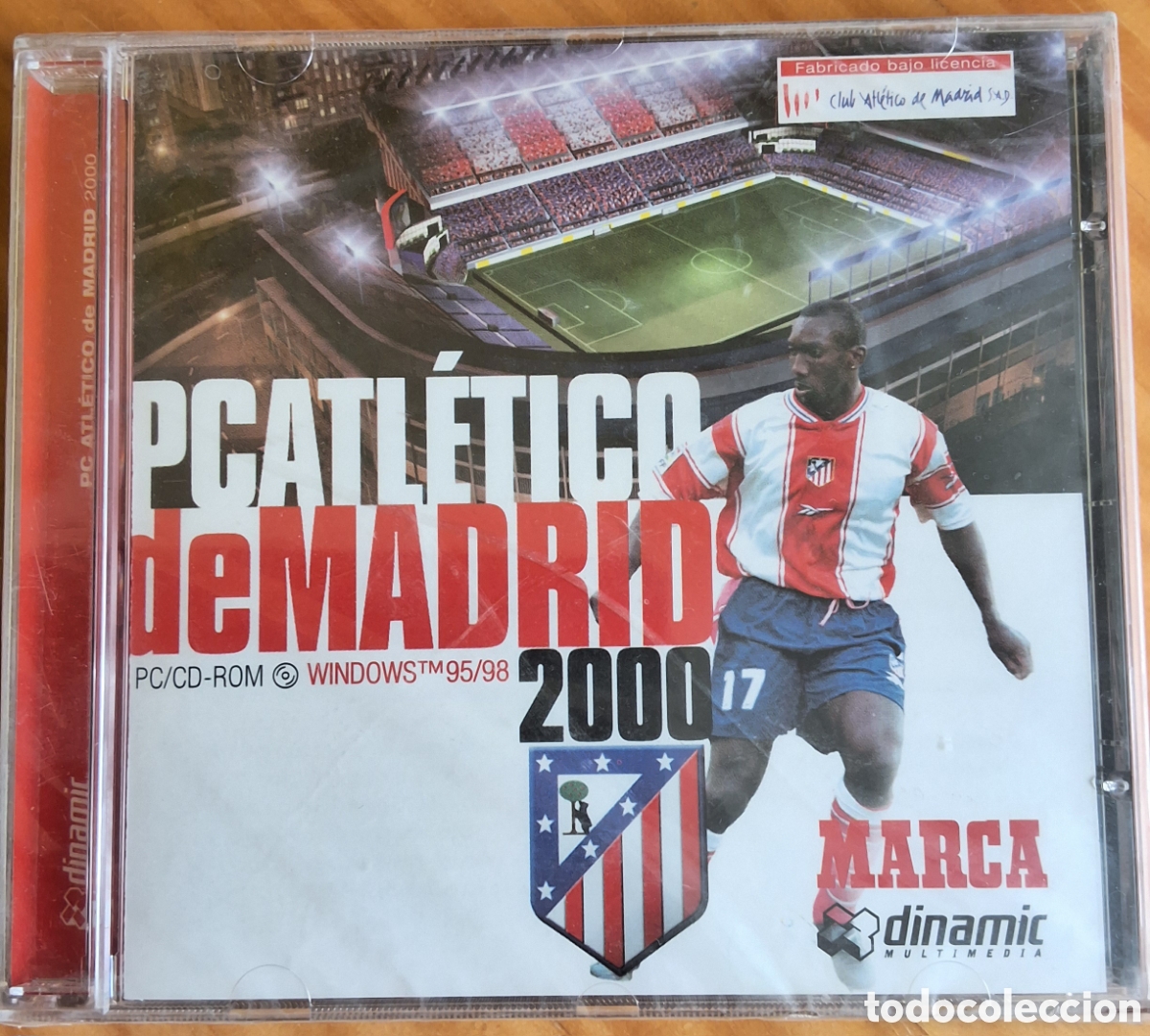 Videojuegos y consolas: Pc Atl&eacute;tico de Madrid edita marca dinamic incluye CD - Foto 1