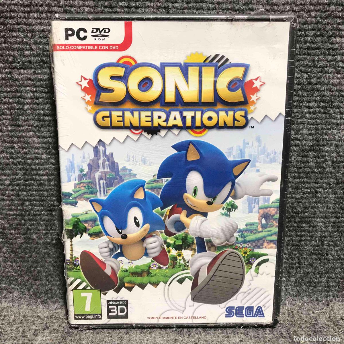 Videojuegos y consolas: SONIC GENERATIONS NUEVO PRECINTADO PC - Foto 1