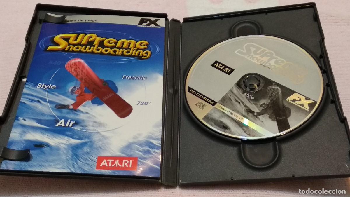 Videojuegos y consolas: PC CD-ROM Supreme Snowboarding (Atari, 2005). Incluye manual. - Foto 2