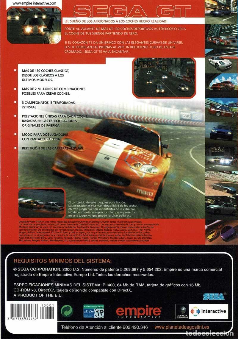 Videojuegos y consolas: Juego Sega GT. PC. 2 discos - Foto 2