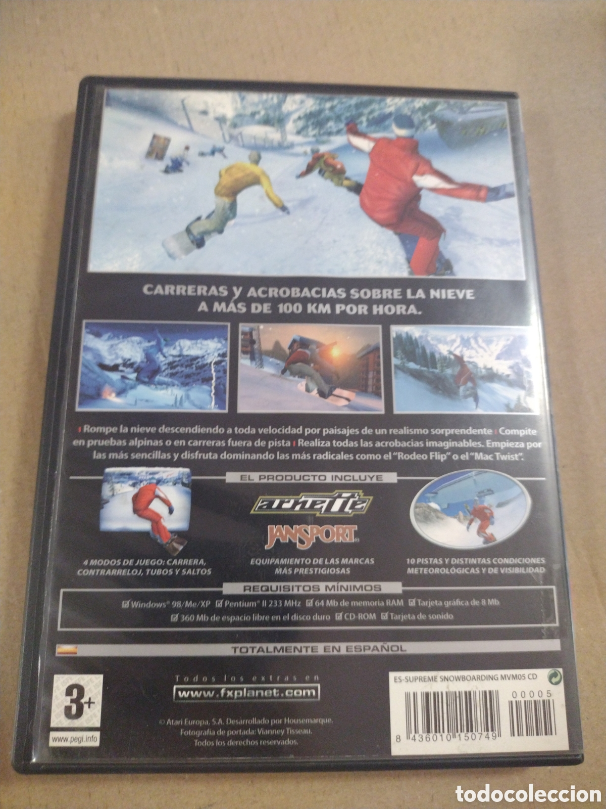 Videojuegos y consolas: Supreme Snowboarding. PC CD-ROM - Foto 2