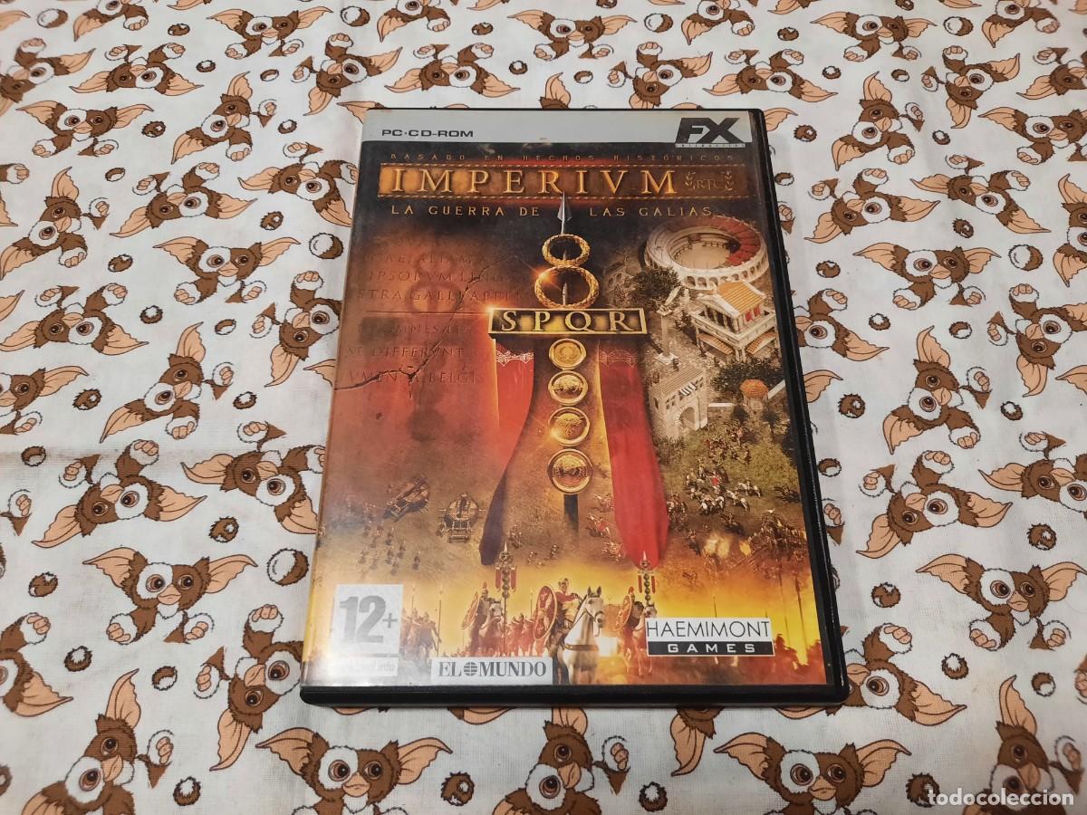 Videojuegos y consolas: JUEGO PC IMPERIUM LA GUERRA DE LAS GALIAS - Foto 1