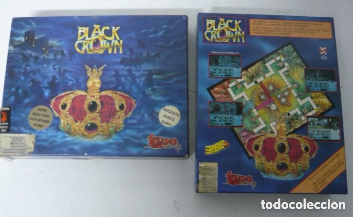 Videojuegos y consolas: Black Crown juego PC - Foto 1