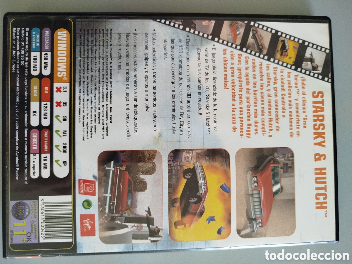Videojuegos y consolas: JUEGO PC - STARSKY & HUTCH - Foto 2
