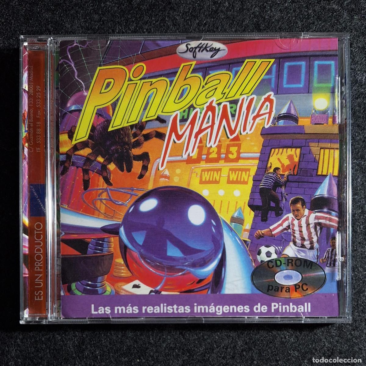 Videojuegos y consolas: Pinball Mania - CD-Rom [SoftKey, 1997] PC Game - Foto 1
