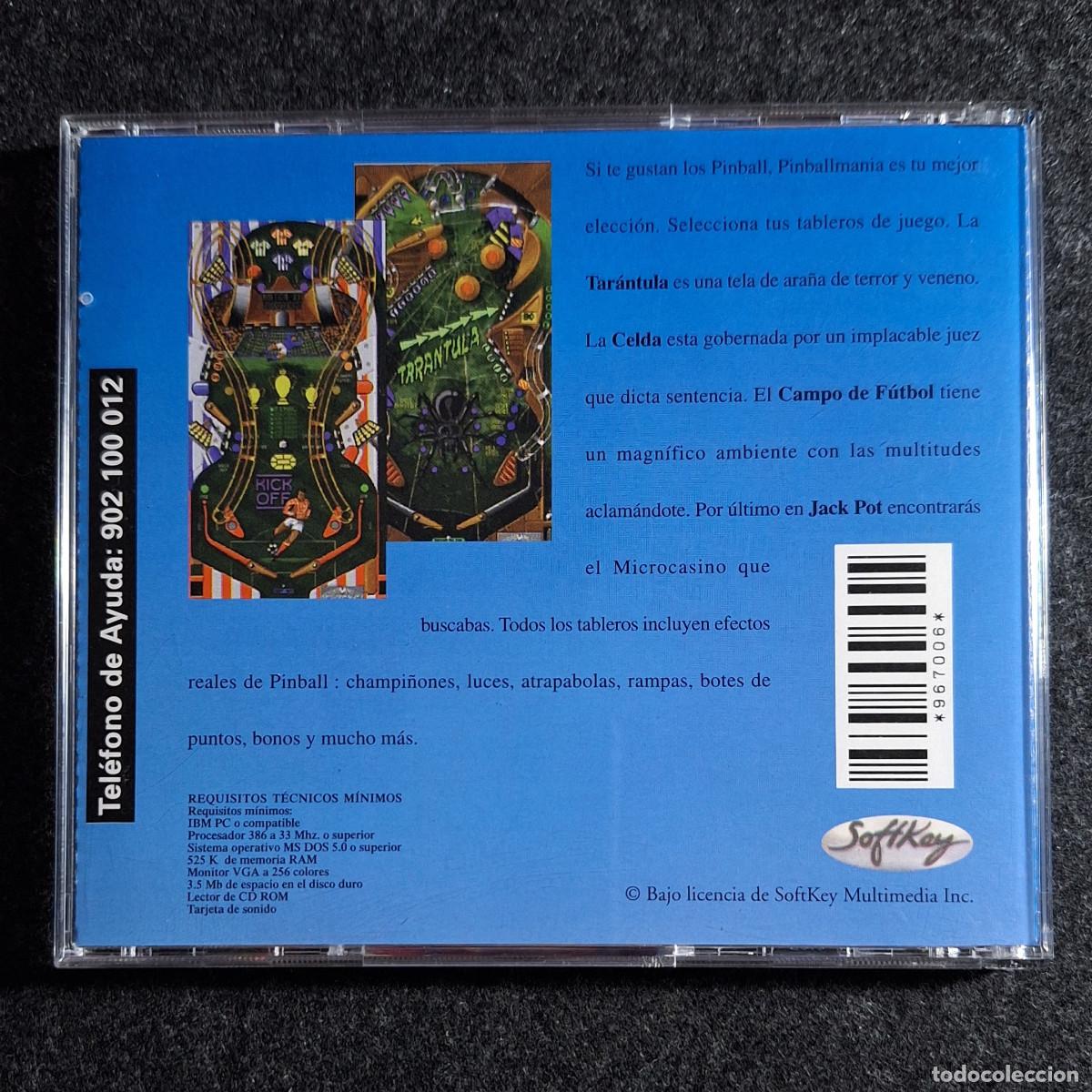 Videojuegos y consolas: Pinball Mania - CD-Rom [SoftKey, 1997] PC Game - Foto 2