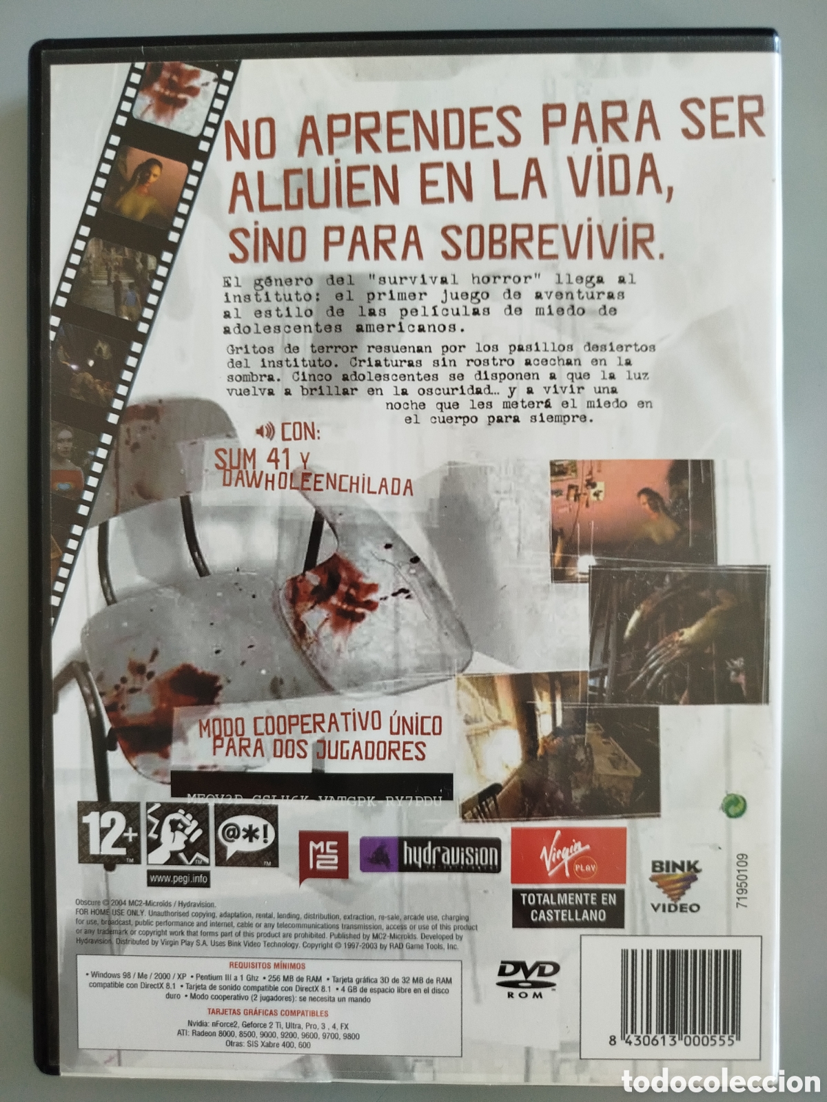 Videojuegos y consolas: JUEGO PC - OBSCURE - VIRGIN - Foto 2
