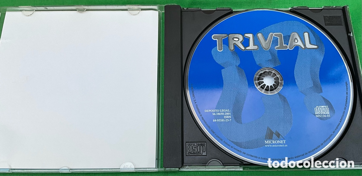 Videojuegos y consolas: TRIVIAL PC (Juego educativo en CD Rom) - Foto 3