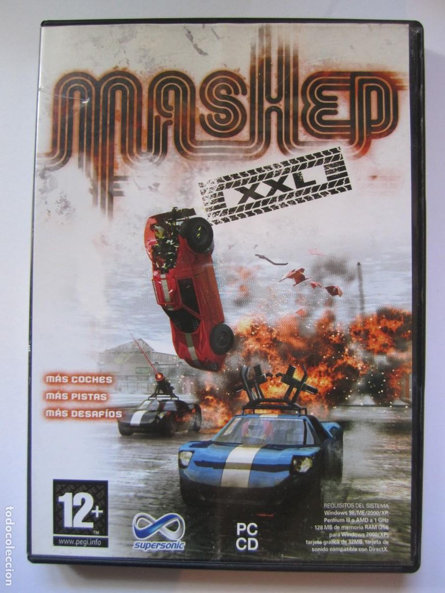 Videojuegos y consolas: videojuego pc mashed xxl - Foto 1