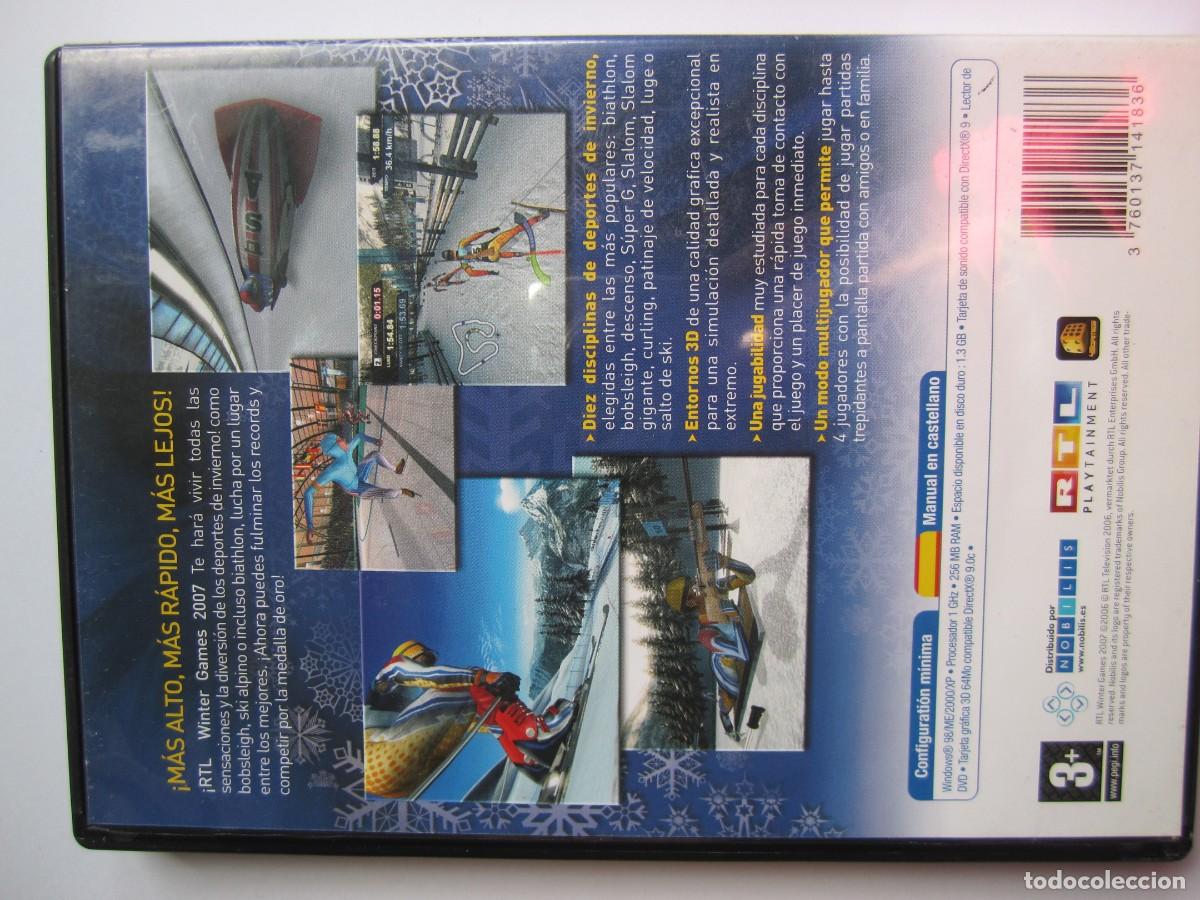 Videojuegos y consolas: videojuego pc Winter 2007 RTL Games - Foto 4