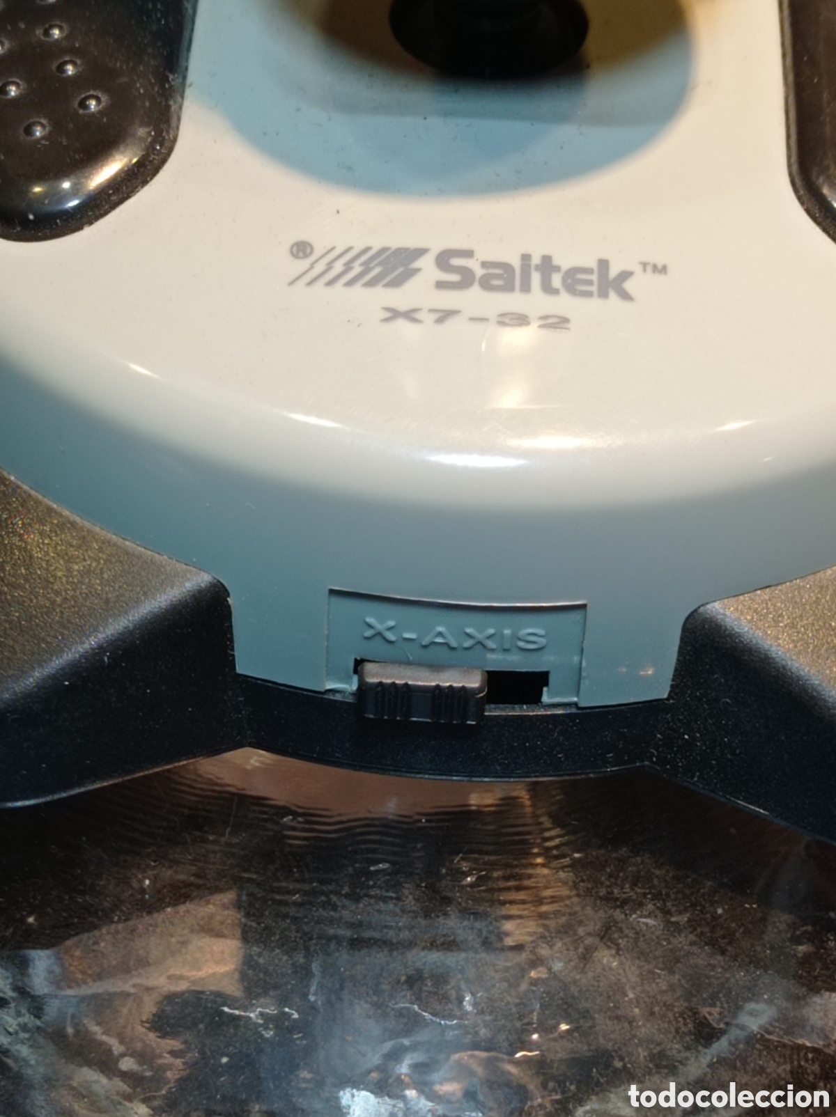 Videojuegos y consolas: ANTIGUO JOYSTICK SAITEK X7-32. - Foto 4