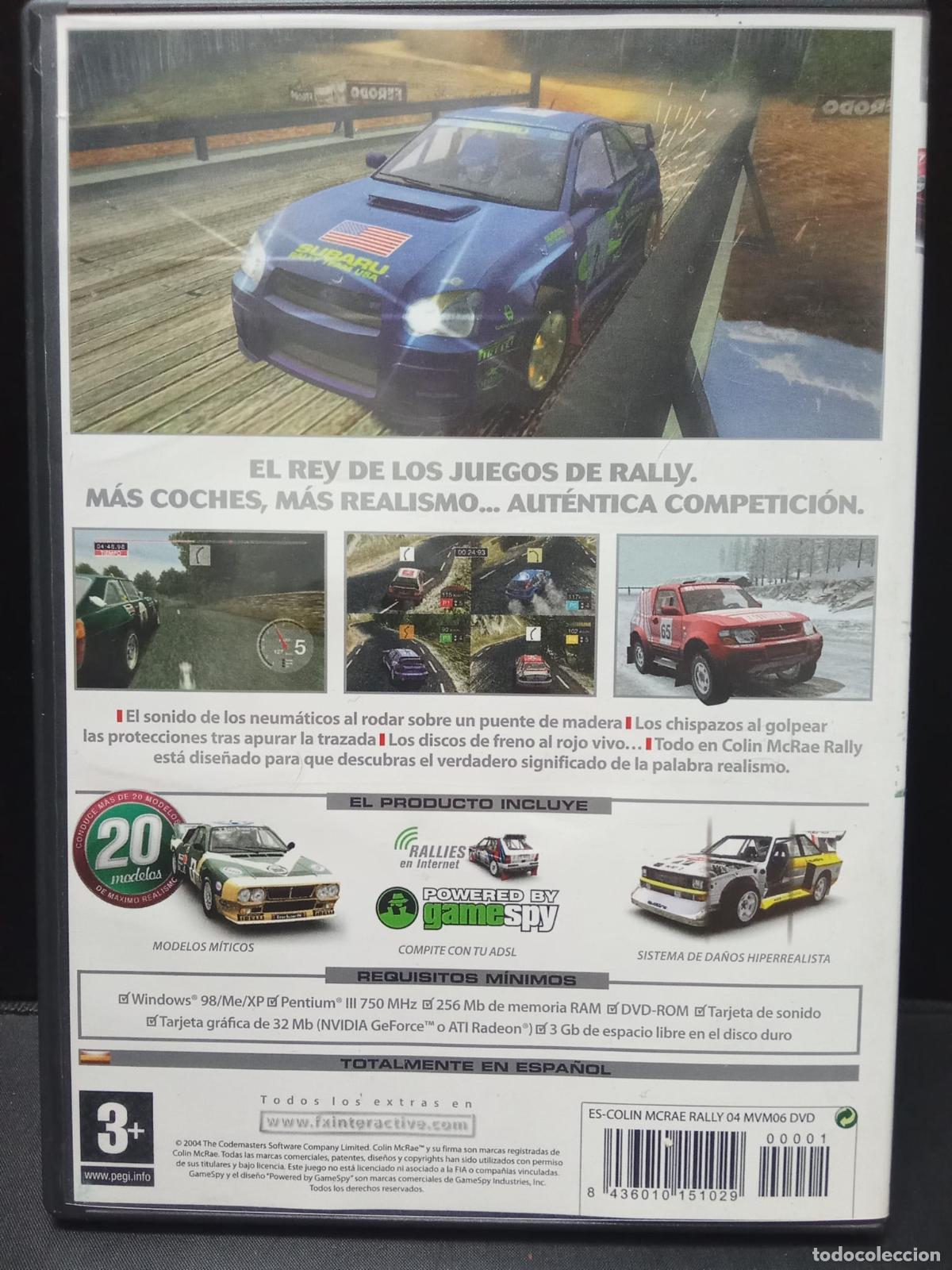 Videojuegos y consolas: COLIN McRAE RALLY 04. PC DVD-ROM - Foto 3