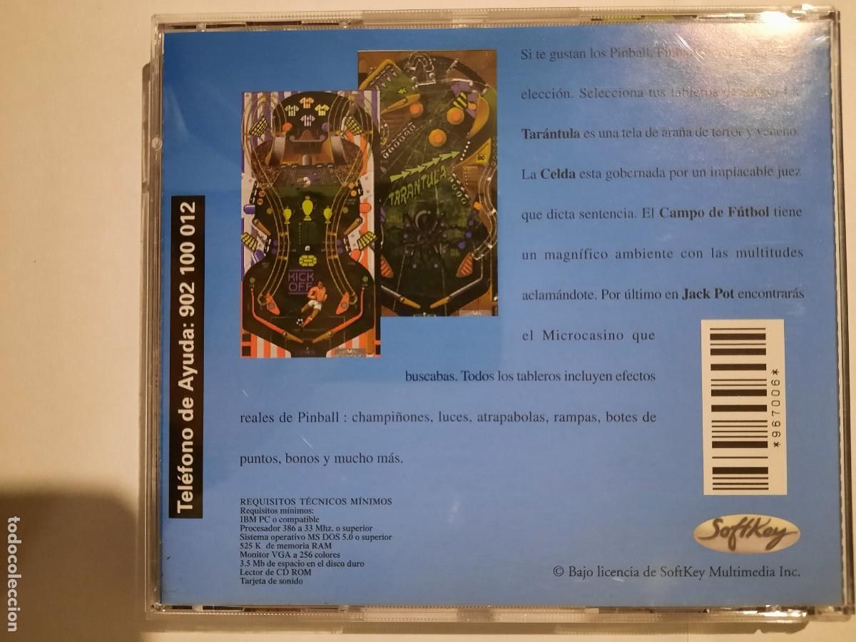 Videojuegos y consolas: CD-ROM PC. Pinball mania. Softkey - Foto 3