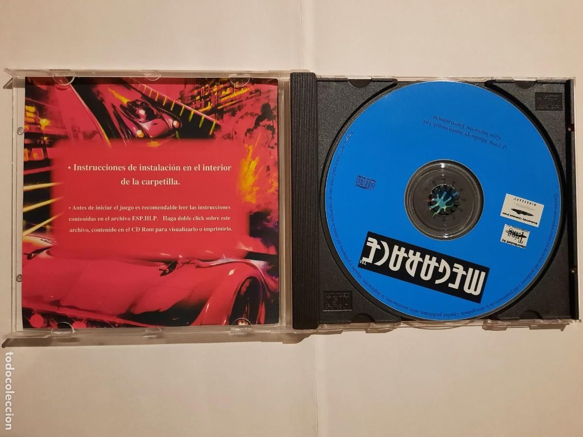 Videojuegos y consolas: CD-ROM PC. Megarace. Ergo software - Foto 2