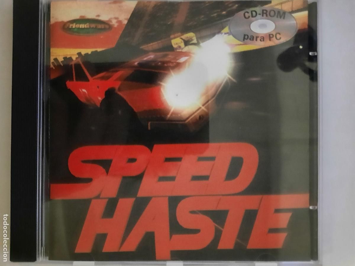 Videojuegos y consolas: CD-ROM PC. Speed haste. Friendwar. Juego. - Foto 1
