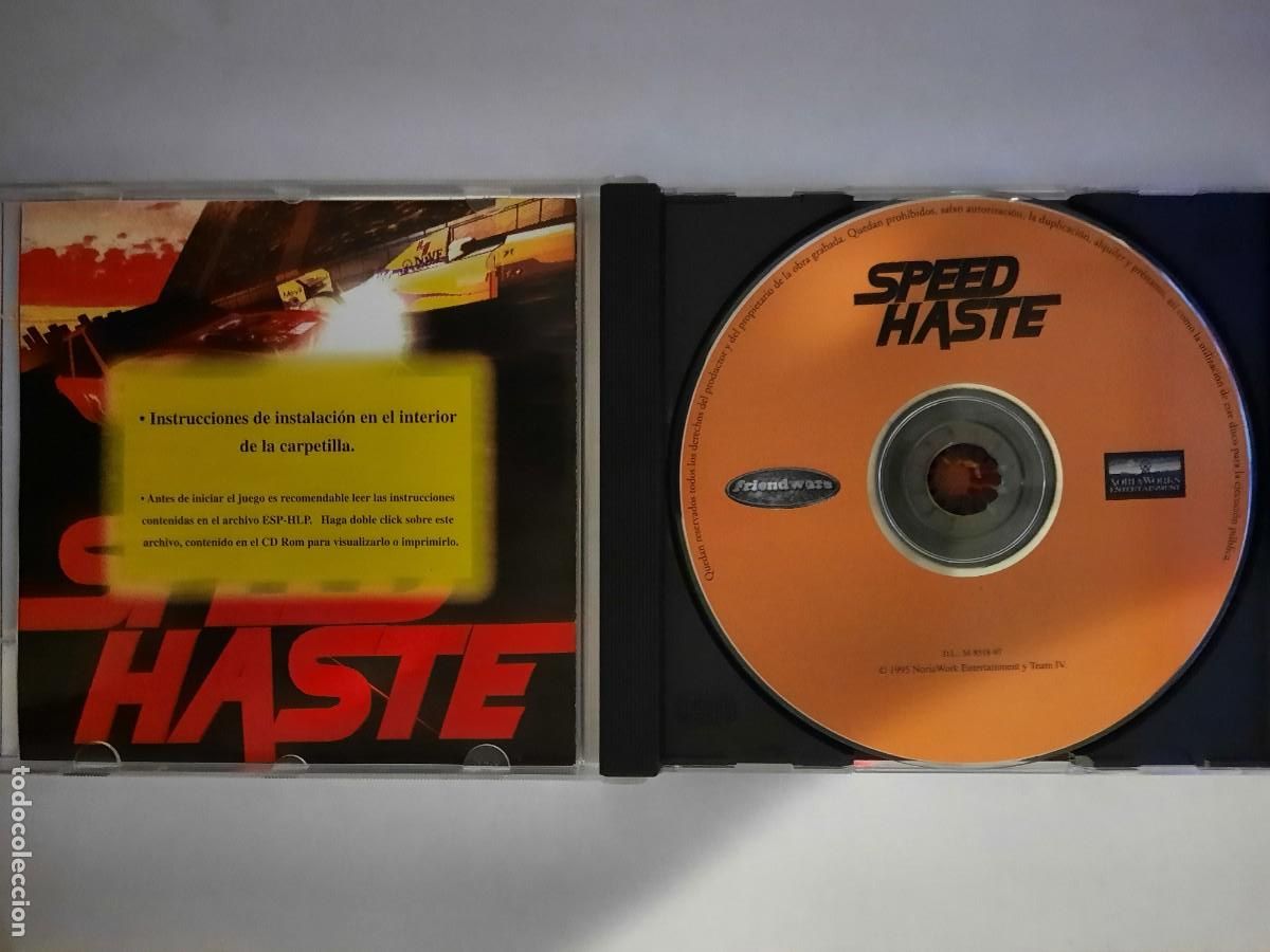 Videojuegos y consolas: CD-ROM PC. Speed haste. Friendwar. Juego. - Foto 2