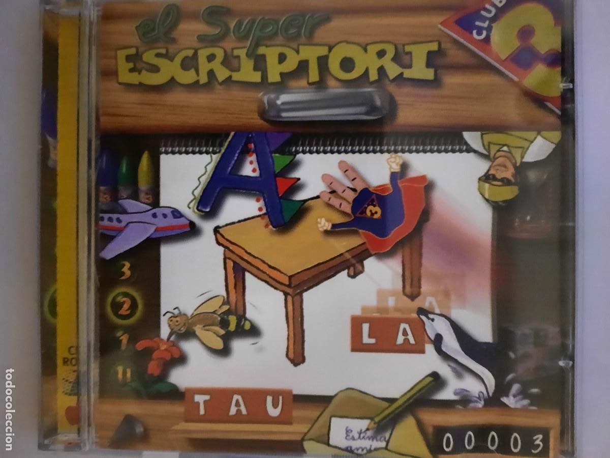 Videojuegos y consolas: CD-ROM PC. El super escriptori. Club super 3 - Foto 1