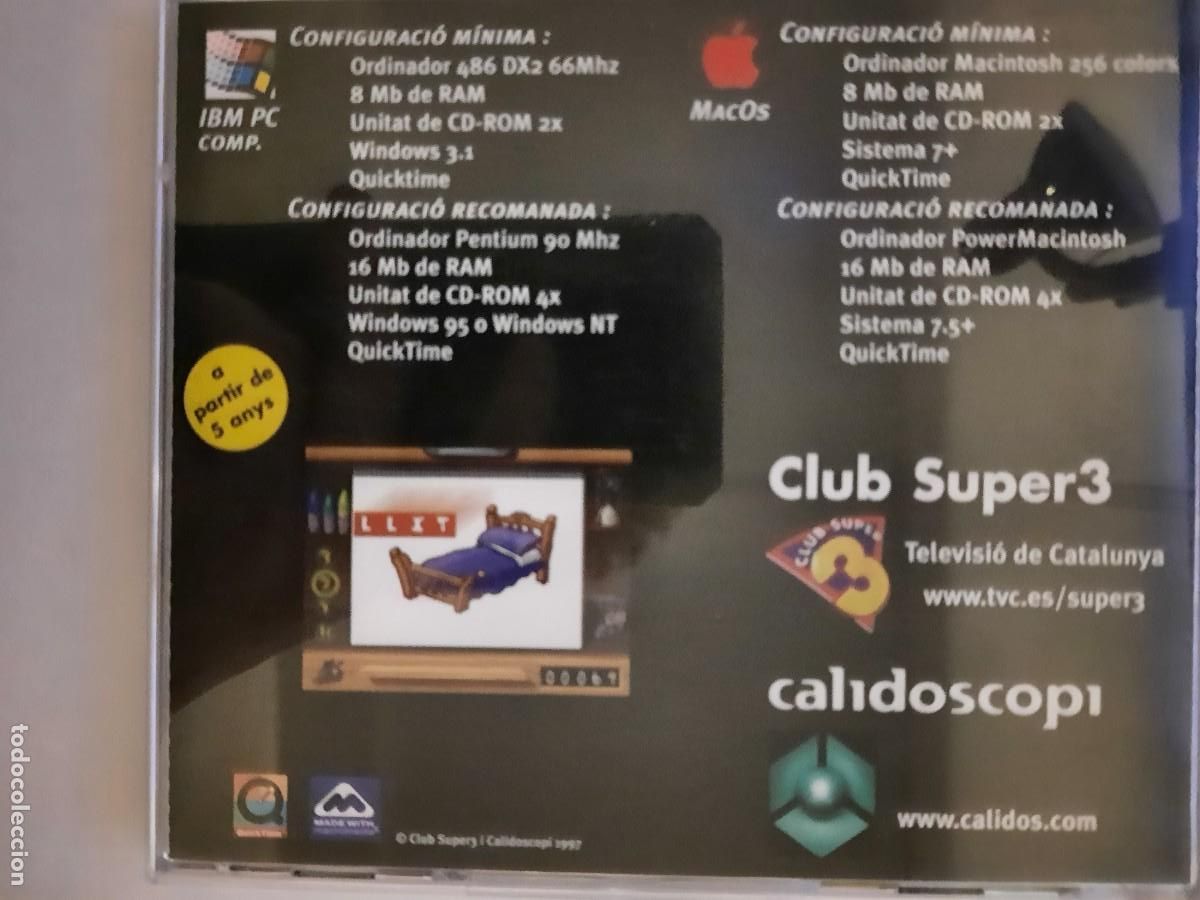 Videojuegos y consolas: CD-ROM PC. El super escriptori. Club super 3 - Foto 3