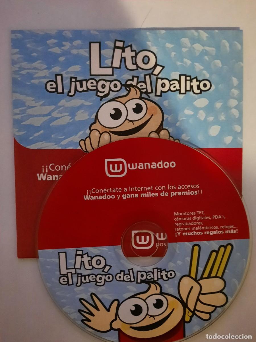 Videojuegos y consolas: CD-PC. Lito el juego del palito. Wanadoo - Foto 1