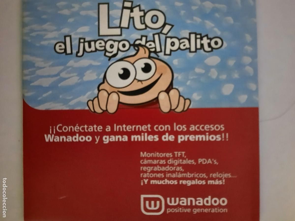 Videojuegos y consolas: CD-PC. Lito el juego del palito. Wanadoo - Foto 2