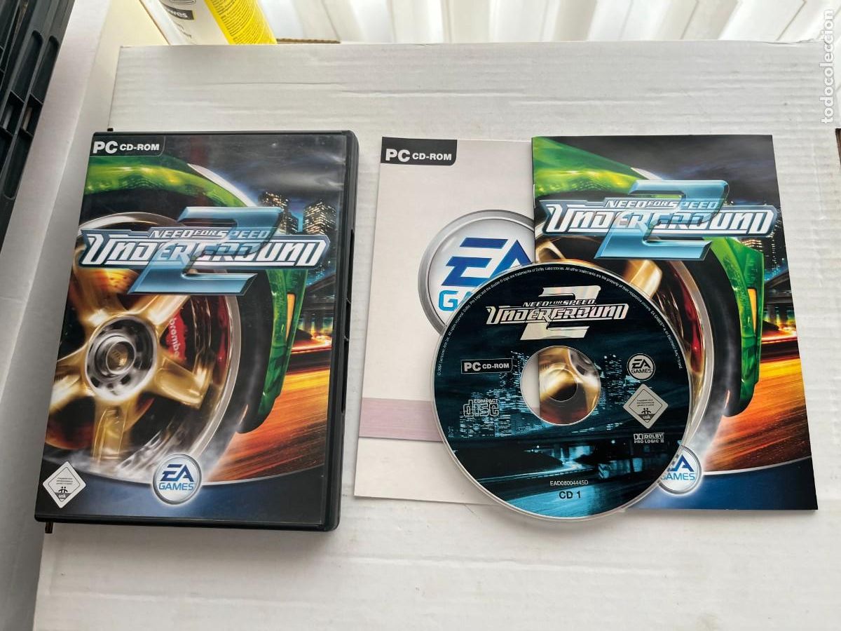 Videojuegos y consolas: NEED FOR SPEED UNDERGROUND 2 - PC CD DVD ROM KREATEN - Foto 1