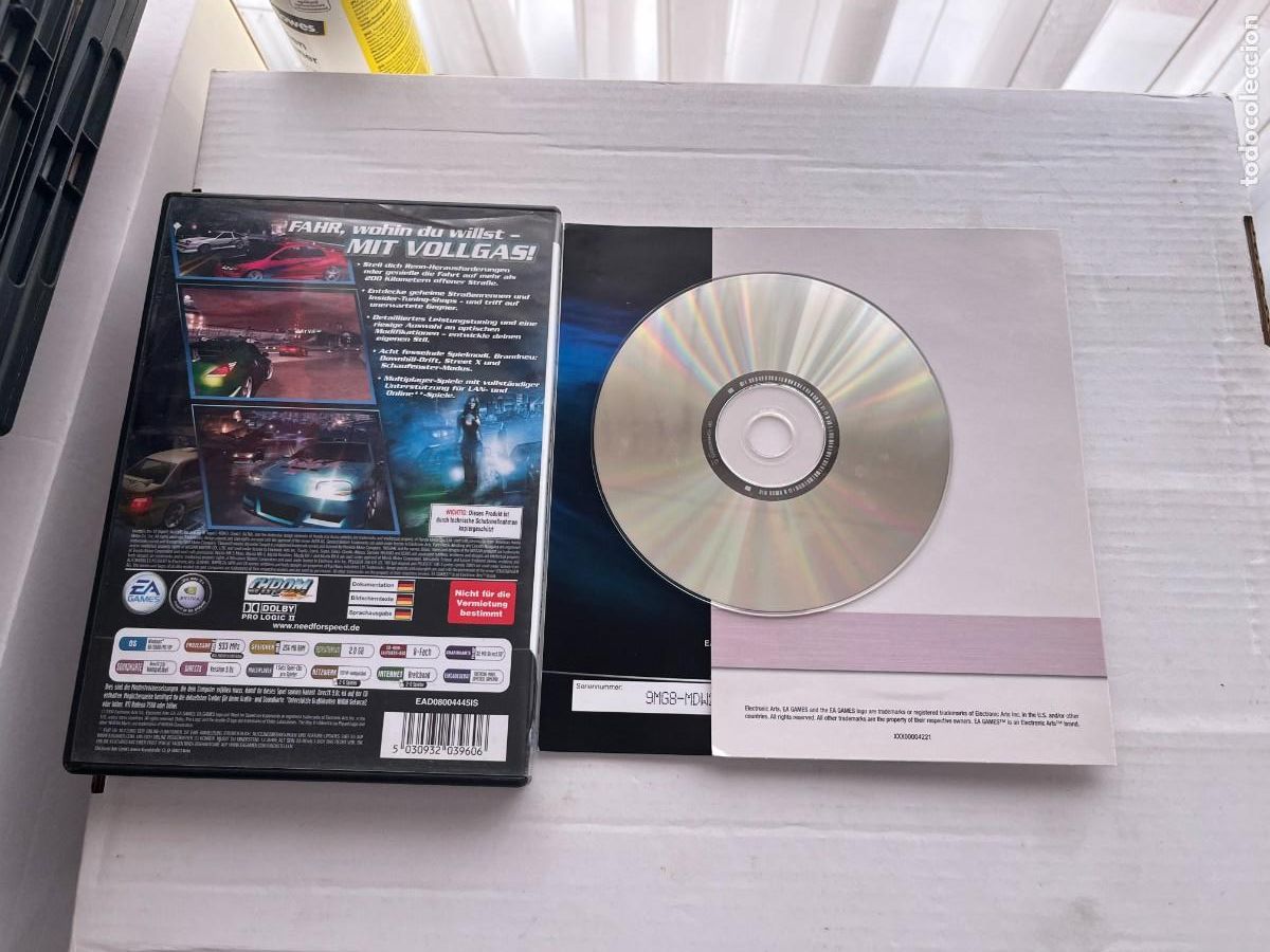 Videojuegos y consolas: NEED FOR SPEED UNDERGROUND 2 - PC CD DVD ROM KREATEN - Foto 2
