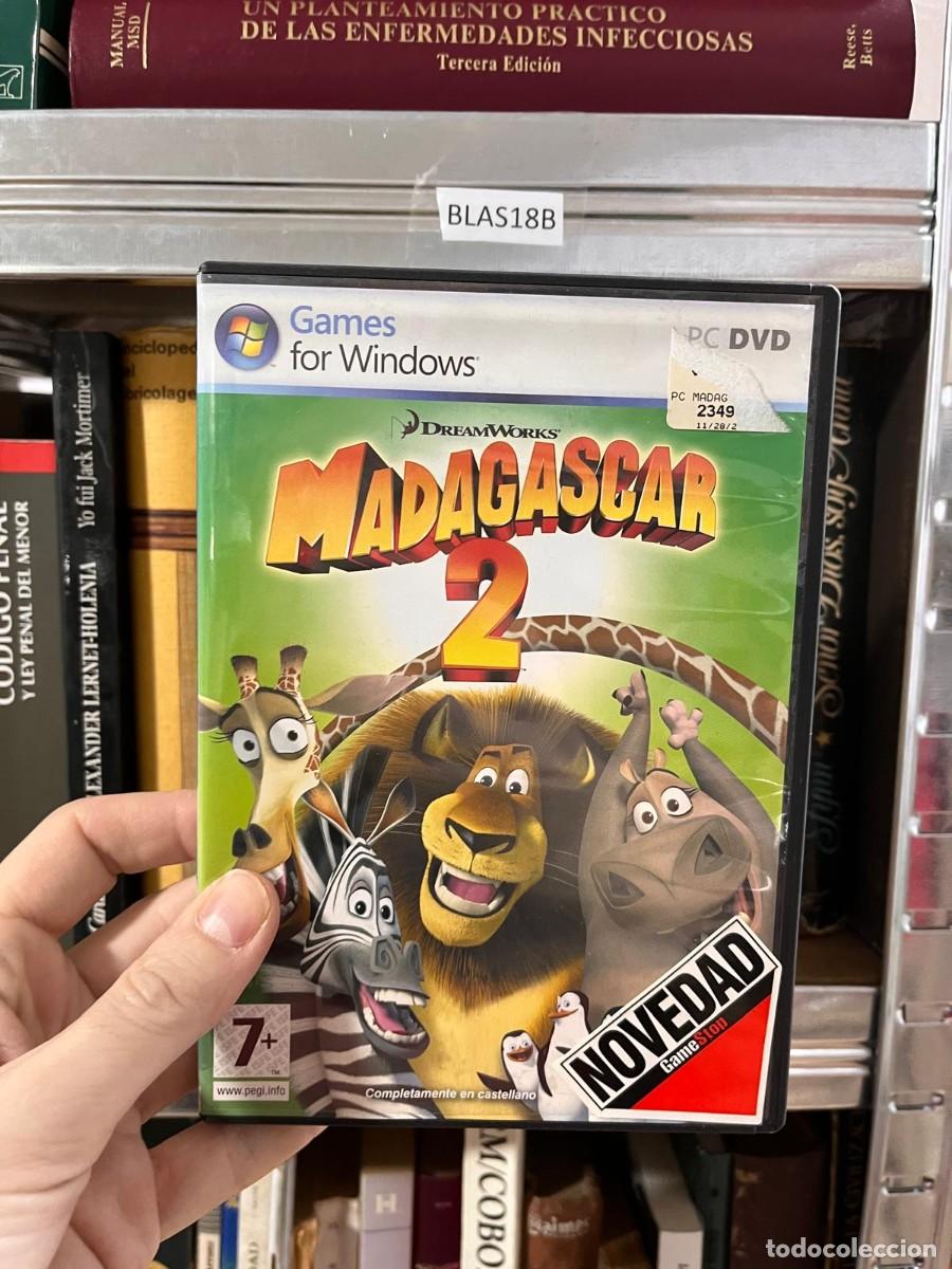 Videojuegos y consolas: BLAS18B JUEGO PC DVD MADAGASCAR 2 - Foto 1