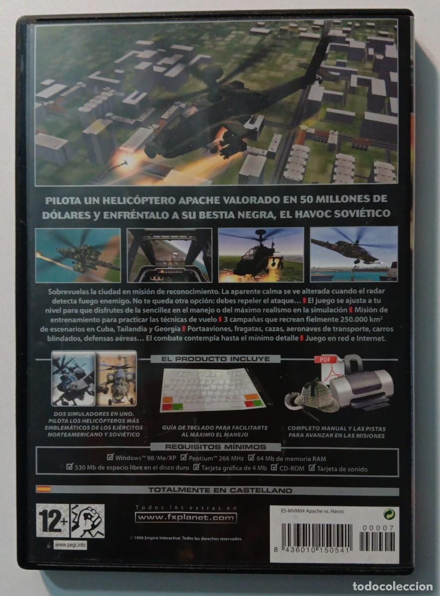 Videojuegos y consolas: JUEGO PC APACHE VS HAVOC FX PROMOCIONAL EL MUNDO - Foto 3