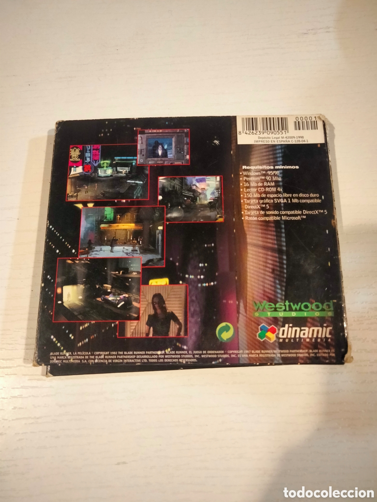 Videojuegos y consolas: Blade Runner PC Westwood Studios - Foto 2