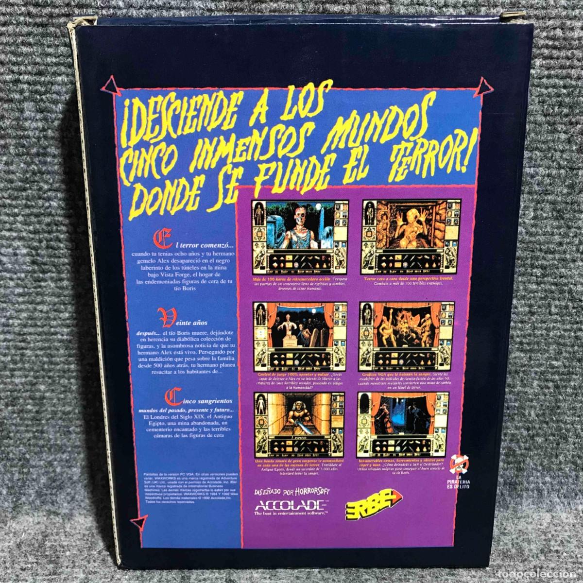 Videojuegos y consolas: WAXWORKS PC DISQUETE - Foto 2