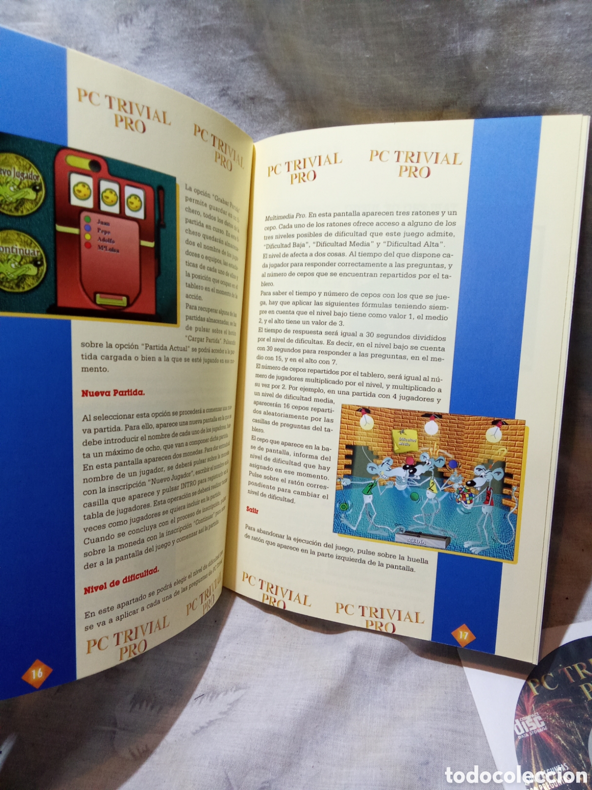 Videojuegos y consolas: PC TRIVIAL PRO CON MANUAL DE INSTALACI&Oacute;N - Foto 5