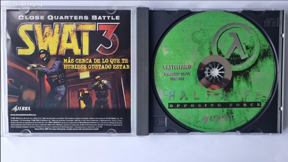Videojuegos y consolas: Half-Life: Opposing Force, PC, CD-ROM, (Half-life) 1 CD - Foto 2