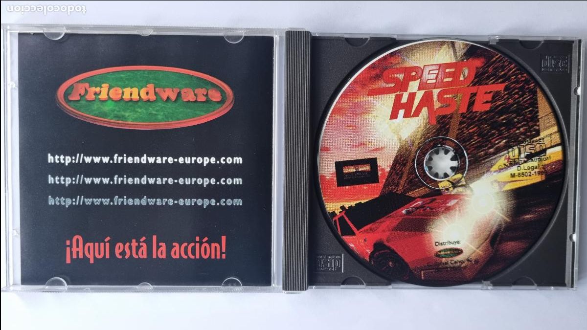 Videojuegos y consolas: Speed Haste (Versi&oacute;n completa), PC, CD-ROM, 1 CD, (Friendware) - Foto 2