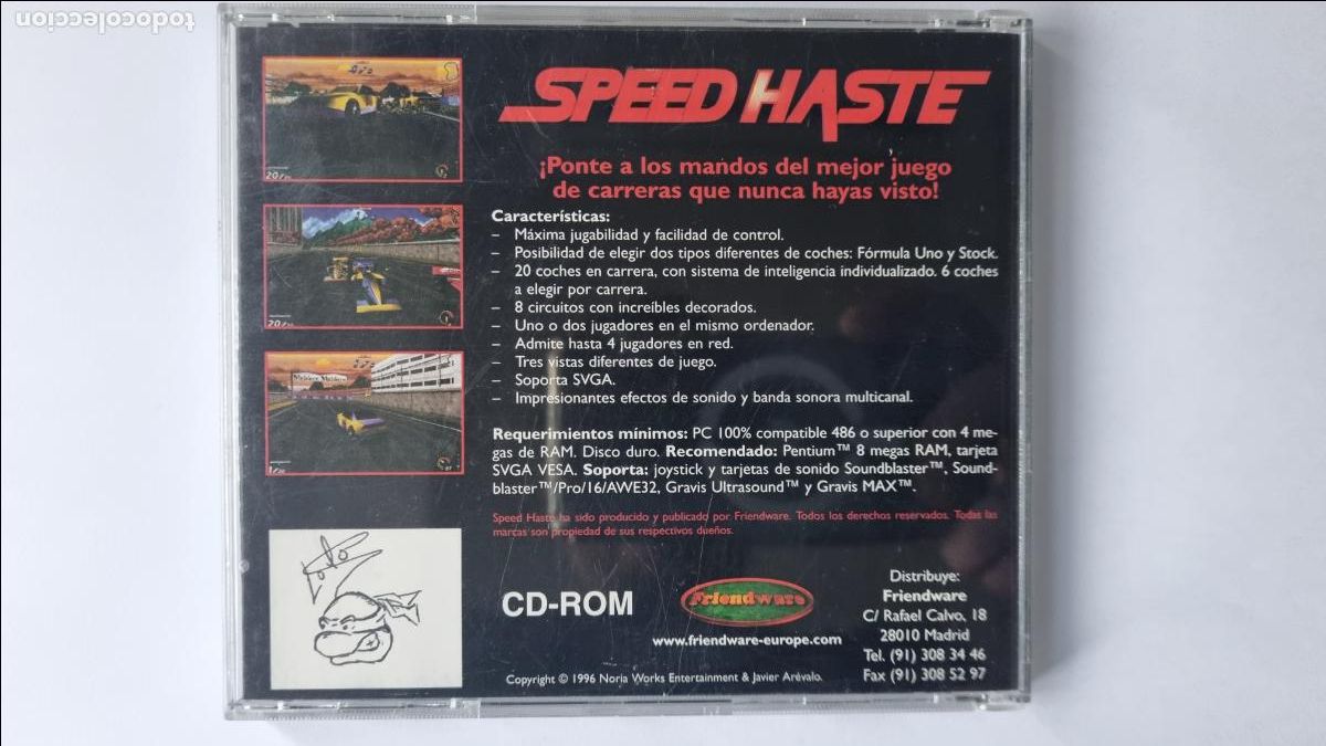 Videojuegos y consolas: Speed Haste (Versi&oacute;n completa), PC, CD-ROM, 1 CD, (Friendware) - Foto 5
