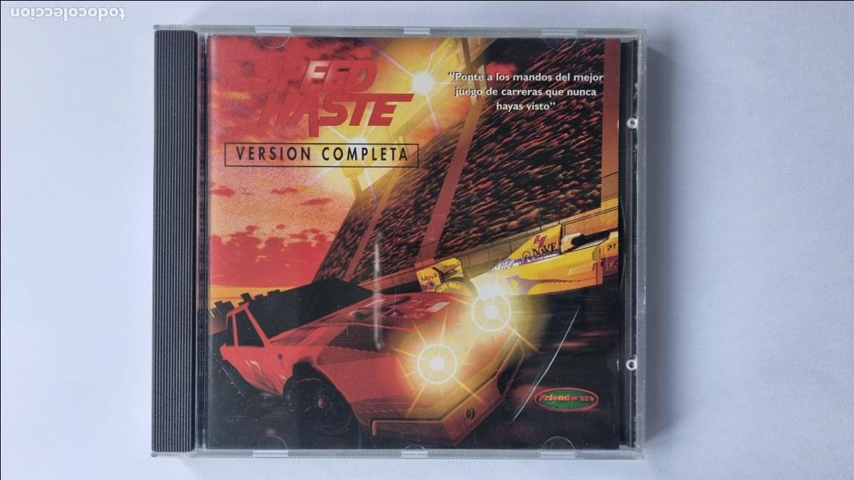 Videojuegos y consolas: Speed Haste (Versi&oacute;n completa), PC, CD-ROM, 1 CD, (Friendware) - Foto 1
