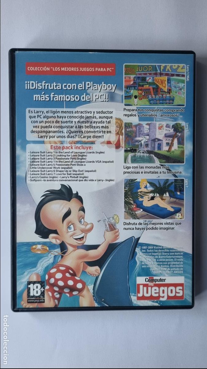 Videojuegos y consolas: Leisure Suit Larry Collection, PC, CD-ROM, 1 CD - Foto 4