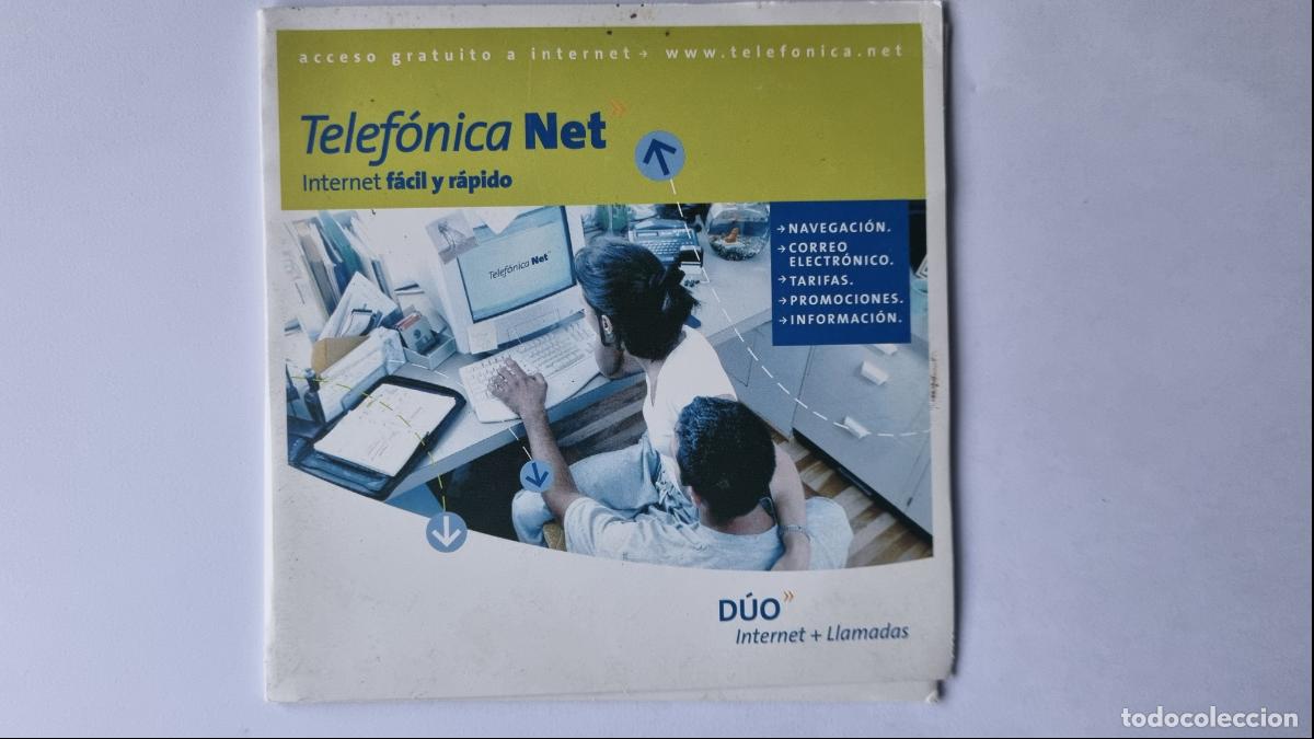 Videojuegos y consolas: CD Telef&oacute;nica Net, Internet f&aacute;cil y r&aacute;pido (D&Uacute;O - Internet + Llamadas) 2007 - Foto 1