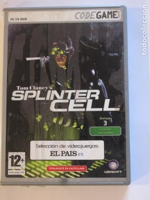Videojuegos y consolas: Juego PC Tom Clancy&acute;s Splinter Cell - Foto 1