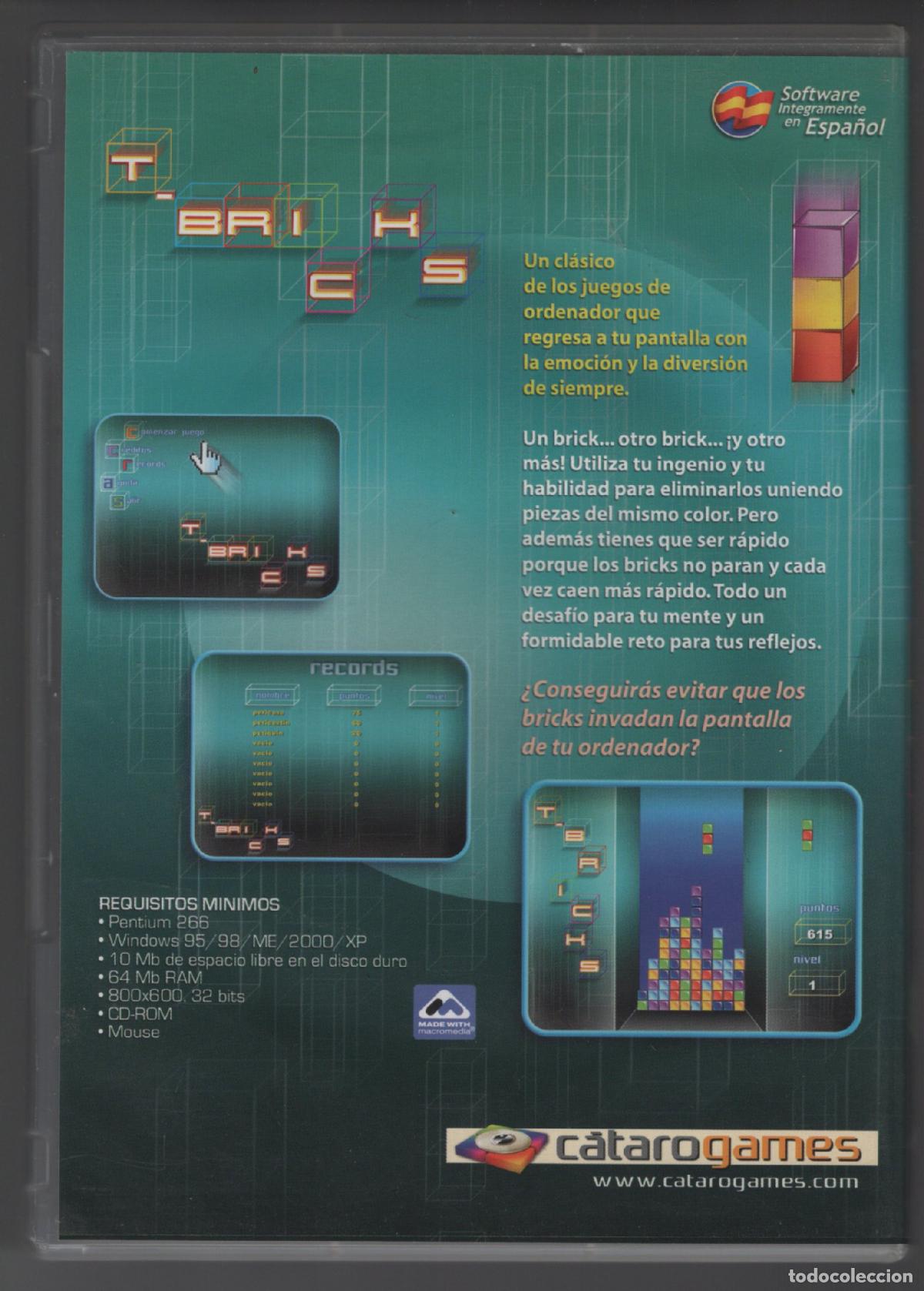 Videojuegos y consolas: T-BRICKS - JUEGO PC CDROM - Foto 2