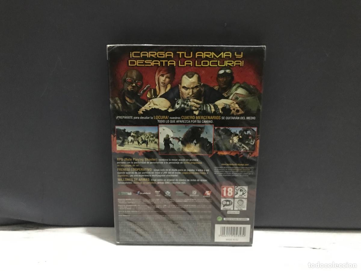 Videojuegos y consolas: Videojuego Borderlands para PC precintado - Foto 2