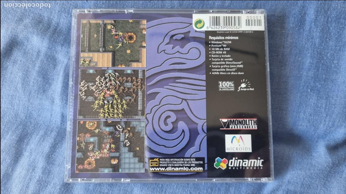 Videojuegos y consolas: Get Medieval, 1999, PC, CD-ROM, Dinamic Multimedia, Microids, Monolith Productions - Foto 4