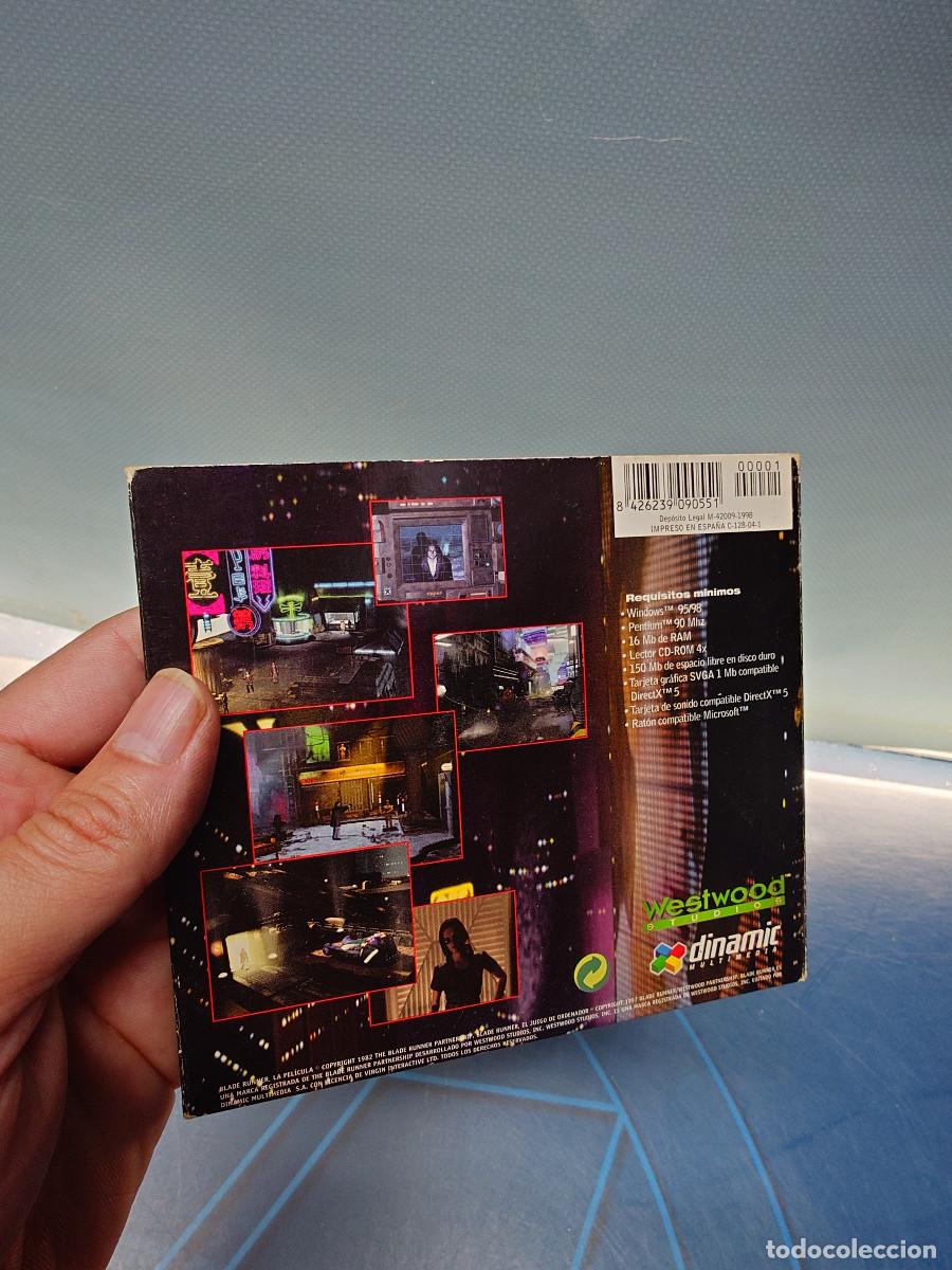 Videojuegos y consolas: videojuego caja PC Juego Blade Runner - PC CD ROM 4 Discos - Foto 8