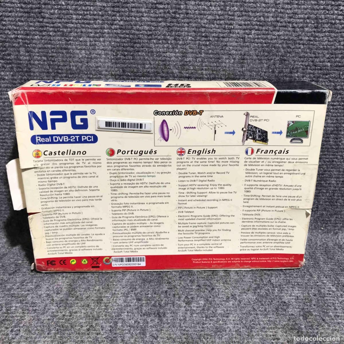 Videojuegos y consolas: NPG REAL DVB-2T PCI PC - Foto 2
