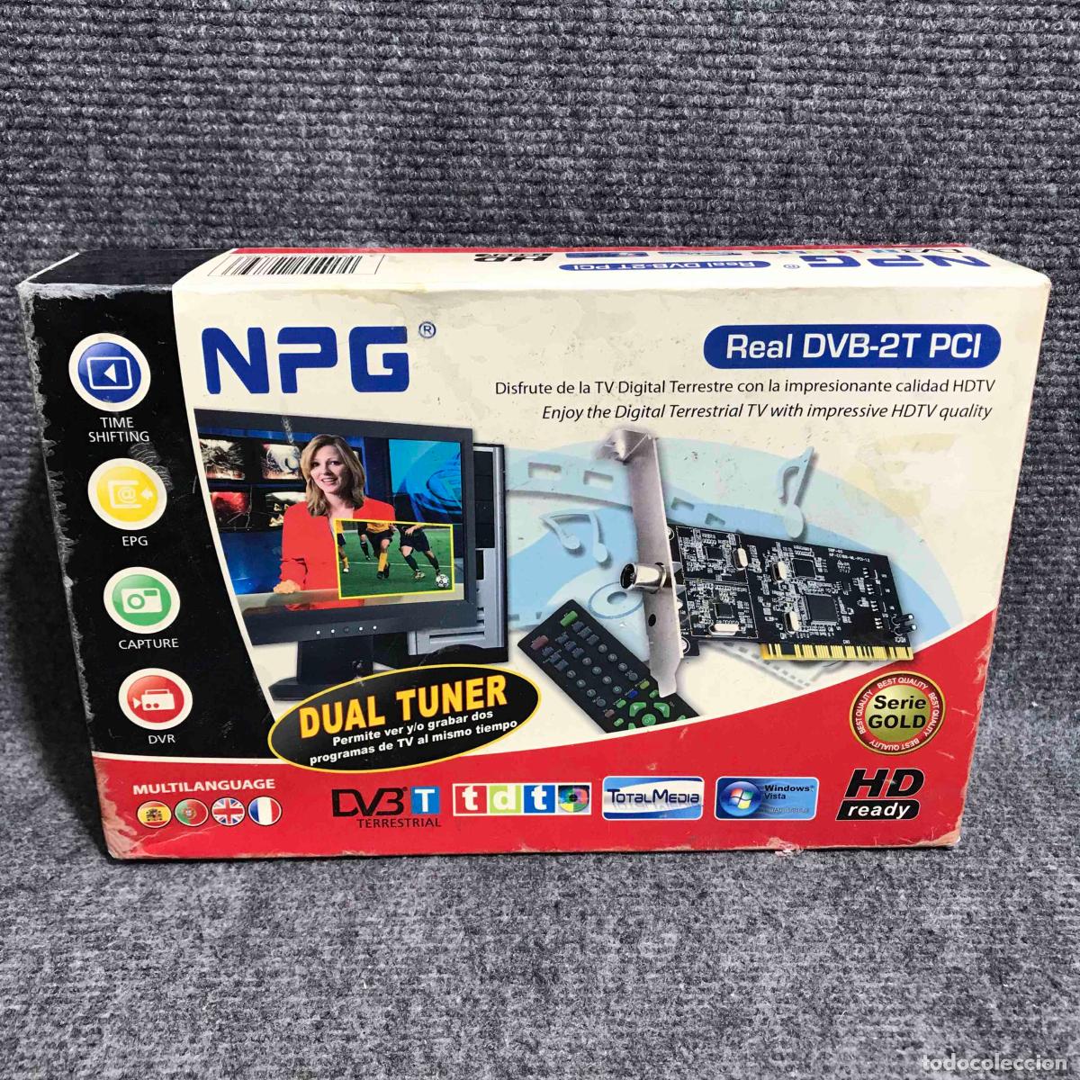 Videojuegos y consolas: NPG REAL DVB-2T PCI PC - Foto 1