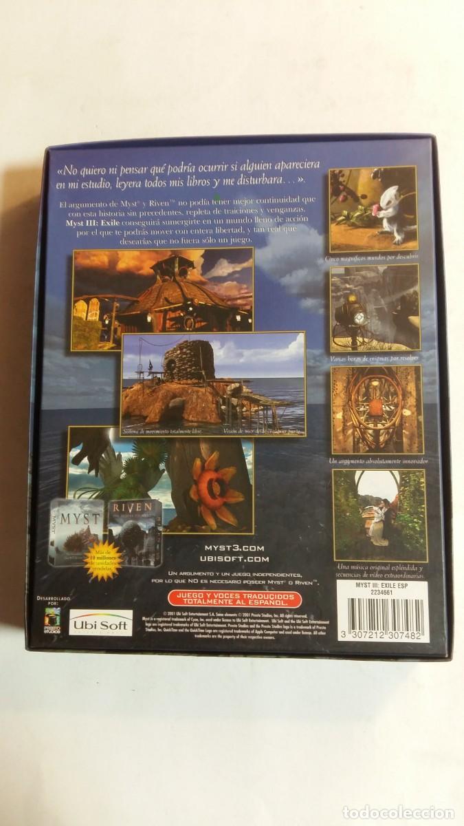 Videojuegos y consolas: Juego PC, Myst III EXILE, CD-ROM, Ubi Soft - Foto 2