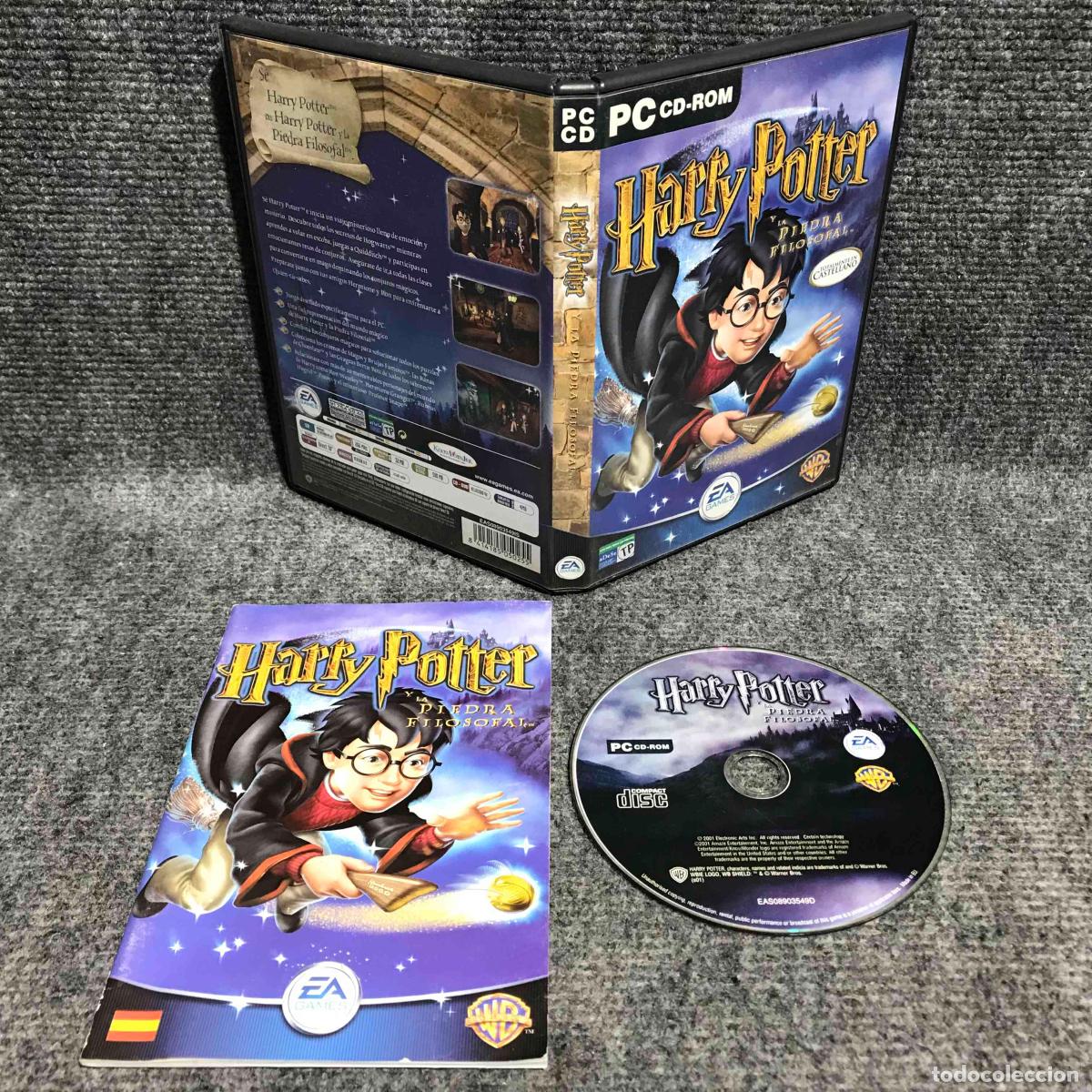Videojuegos y consolas: HARRY POTTER Y LA PIEDRA FILOSOFAL PC - Foto 1