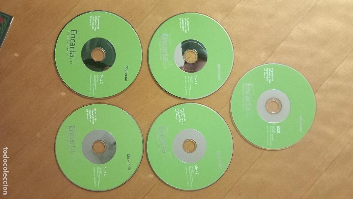 Videojuegos y consolas: Microsoft Encarta 2007 Bibloteca Premium DVD - Foto 3