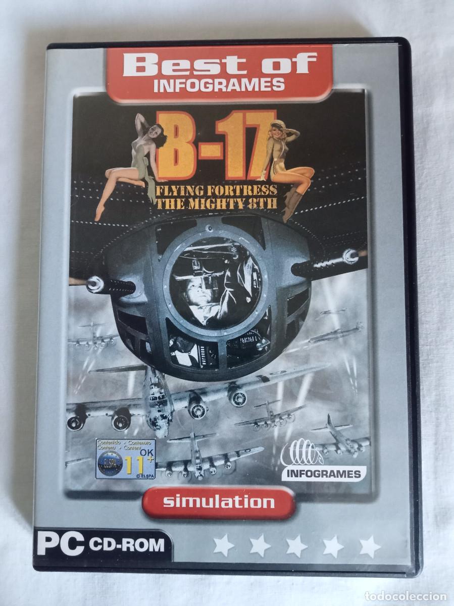 Videojuegos y consolas: B-17 Videojuego Infogrames PC Simulaci&oacute;n - Foto 1